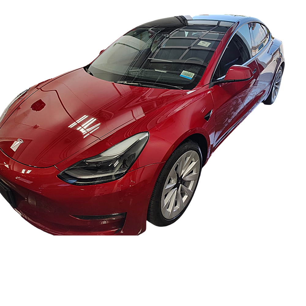 Red Tesla-3